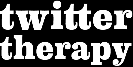 twitter therapy